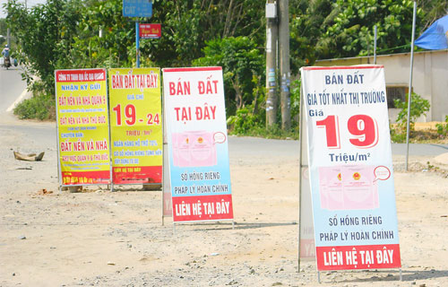 sốt đất hiện nay