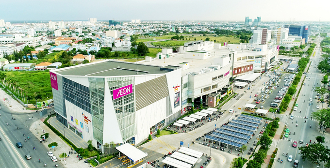 Moonlight Centre Point nằm gần kề đại siêu thị Aeon Mall Bình Tân